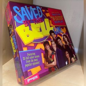 Saved By The Bell Board Game Zack Kelly Slater Screech Pressman 2017 New Sealed